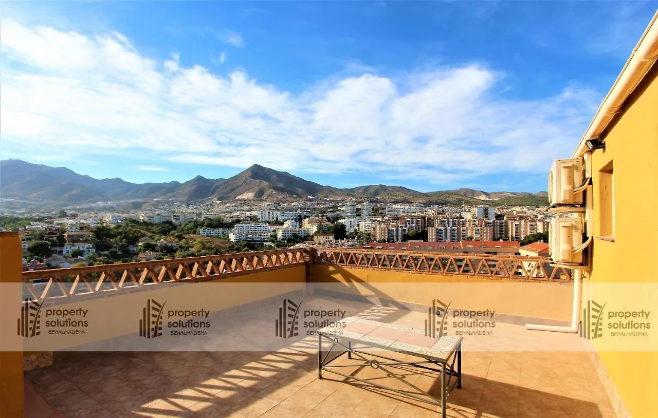 Atico Deluxe - Gran Terraza Con Vistas Panoramicas - Piscina - Parking Gratis Daire Benalmádena