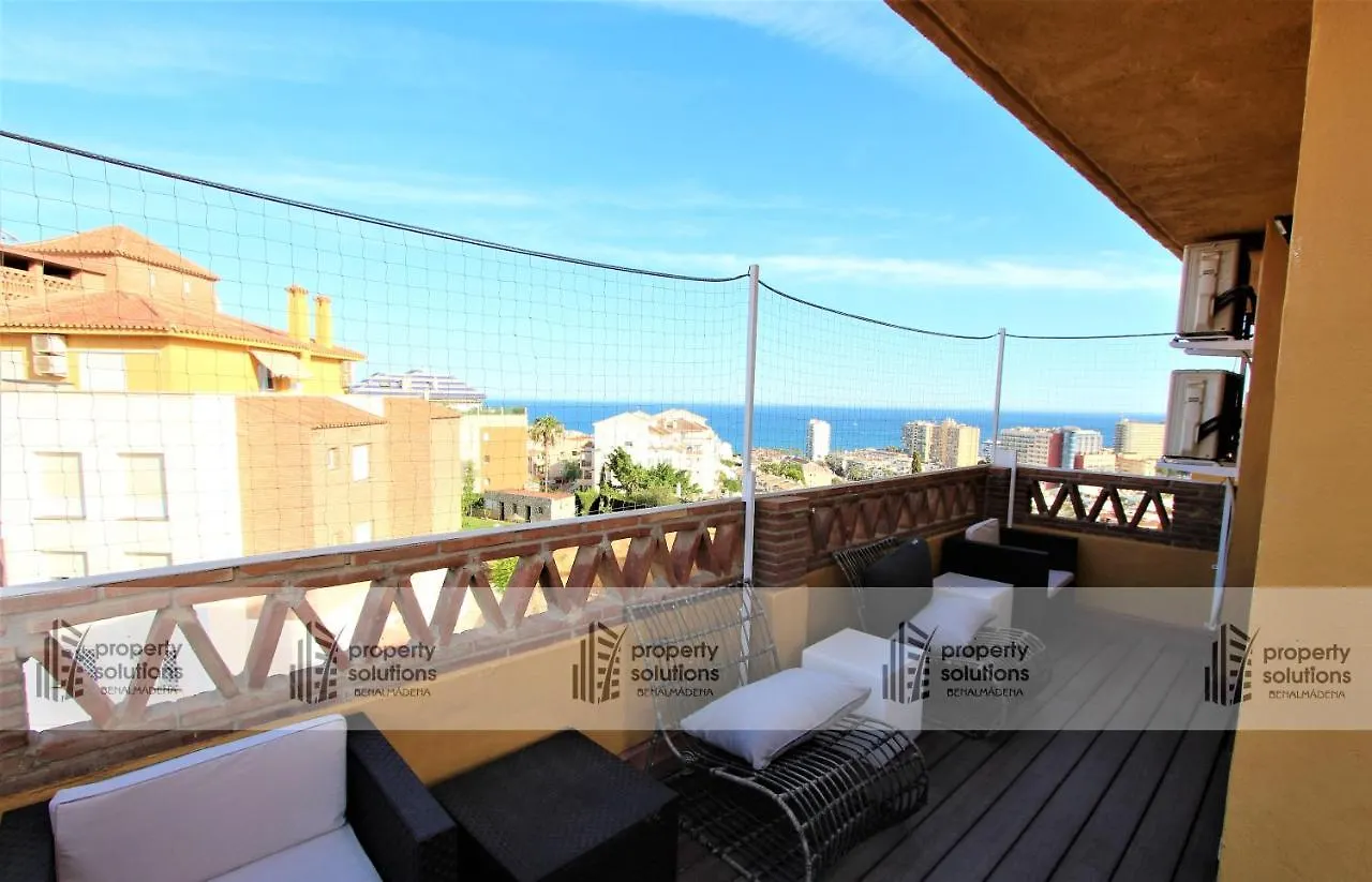Atico Deluxe - Gran Terraza Con Vistas Panoramicas - Piscina - Parking Gratis Apartment Benalmadena
